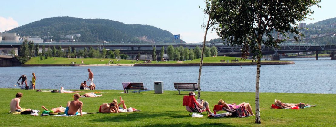 SOMMER I DRAMMEN: De beste badeplassene i byen